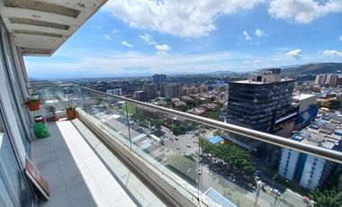 apartamento en arriendo/venta en edificio torre rfp piso 20. Cod A13864
