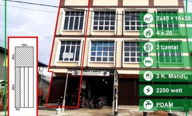 Ruko dijual di Sungai Raya, Kubu Raya, Kalimantan Barat