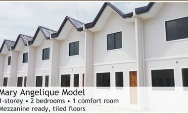 RFO Townhouse 2BR 2storey provision