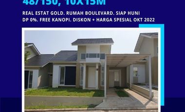 Rumah Baru Type 48/150 Nuansa Villa Real Estate Gold