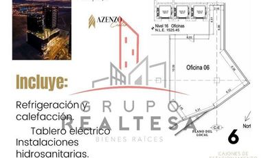 Oficina Corporativa Renta Torre Azenzo 42,330 Martar R132