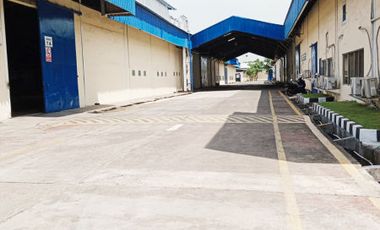 Disewa Gudang 75.000/M Letak Strategis Bebas Banjir