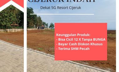 Kapling Villa Bogor Mulai 1 Jt-an Free SHM; Dekat 5G Resort Cijeruk