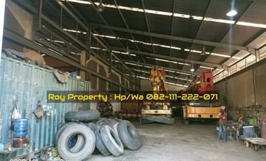 SEWA Gudang di Cakung Cilincing 5700 m2 DEGAN OVERHEAD CRANE