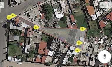 ¡ATENCION INVERSIONISTAS! Venta de Lote con construcción zona BUAP -  3 CRUCES