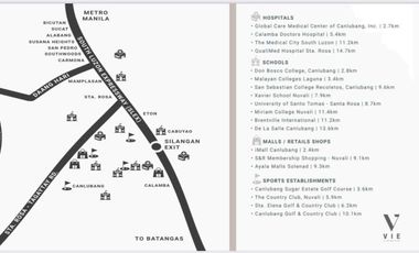 Vie at Southern Plains, Canlubang, Calamba, Laguna