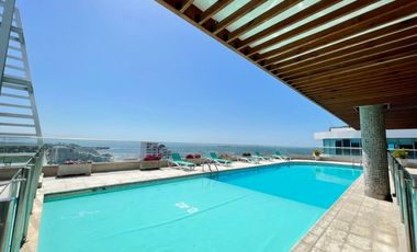 SE ARRIENDA APARTAMENTO DE 1 HABITACIÓN PRIMERA LNEA DE PLAYA