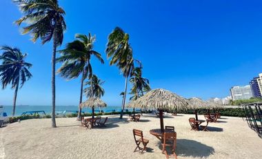 SE ARRIENDA APARTAMENTO DE 1 HABITACIÓN PRIMERA LNEA DE PLAYA