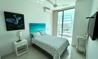 SE ARRIENDA APARTAMENTO DE 1 HABITACIÓN PRIMERA LNEA DE PLAYA