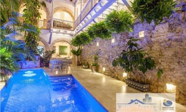 Casa en venta con piscina en el Centro Histórico de Cartagena de India