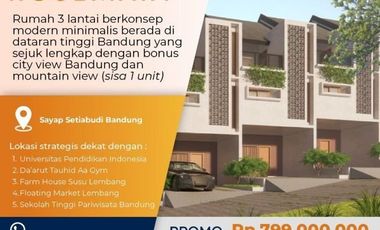 Rumah Syariah Baru di Sayap Setiabudi Atas Lembang Bandung