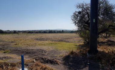 Renta de terreno frente a la planta Toyota a pie de carretera