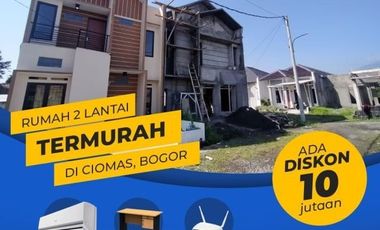 Rumah premium 2 lantai Gaya Scandanavian di Bogor