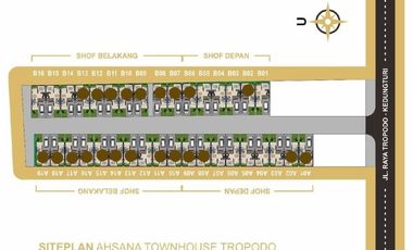 Rumah 2 Lantai 300jutaan Garansi 10 Tahun dekat Stasiun Kota Mojokerto
