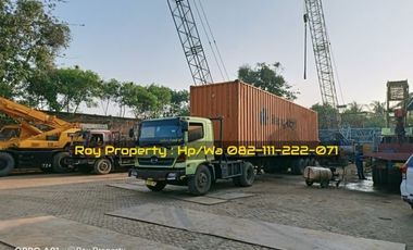 SEWA GUDANG di Cakung Cilincing 5700 m2 Dgn Overhead Crane