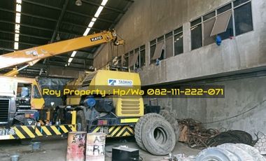 SEWA GUDANG di Cakung Cilincing 5700 m2 Dgn Overhead Crane