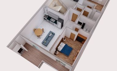 Departamento en venta en Gerli Este
