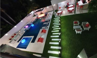 VENDO CASA DE PLAYA UNIFAMILIAR CON PISCINA  EN PLAYA BLANCA