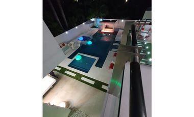 VENDO CASA DE PLAYA UNIFAMILIAR CON PISCINA  EN PLAYA BLANCA