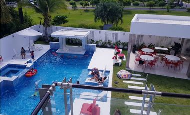 VENDO CASA DE PLAYA UNIFAMILIAR CON PISCINA  EN PLAYA BLANCA