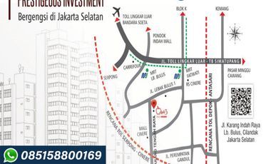 Tanpa DP, hanya 5Jutaan, Langsung KPR dgn Cicilan 6jutaan, Apple 3 Condovilla, Jakarta Selatan