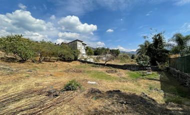Terrenos en venta a 10 min del centro de tepoztlan