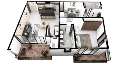 Encanto Vallarta 301 - Condominio en venta en 5 de Diciembre, Puerto Vallarta