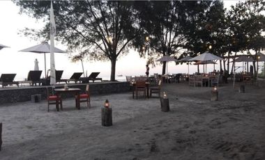 Dijual Hotel Bintang 3 Tepi Pantai Gili Trawangan