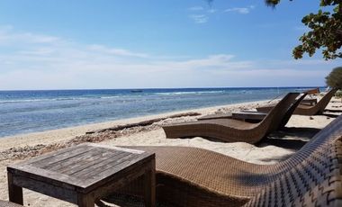 Dijual Hotel Bintang 3 Tepi Pantai Gili Trawangan