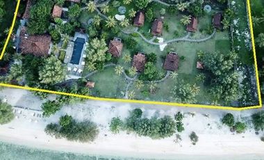 Dijual Hotel Bintang 3 Tepi Pantai Gili Trawangan