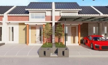 Rumah Di Cluster Mewah, Pinggir Jalan Jalur Angkot, Sangat Strategis