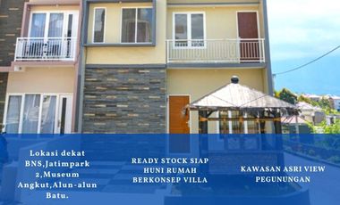 Ready Stok 4KT Rumah View Gunung Arjuna