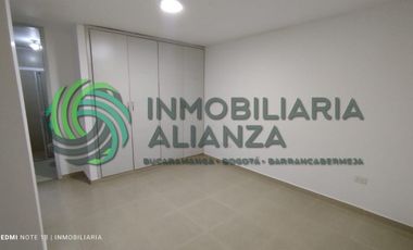 apartamento en arriendo en cabecera del llano. Cod A16434