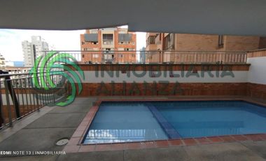 apartamento en arriendo en cabecera del llano. Cod A16434