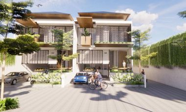 Dijual Town House Konsep Tropical Modern di Kemang Jakarta Selatan