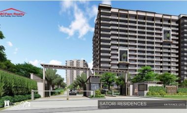 1 Bedroom Mid Rise Condo for Sale in Satori Residences Pasig City, contact Donald @ 0955561---- or 0933825----