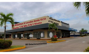 Se Alquila Local Comercial 448 Mts Los Pueblos USD4,000,00+Itbms