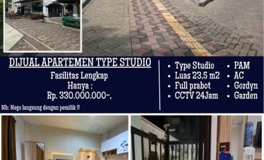 DIJUAL APARTEMEN JETOSS TYPE STUDIO