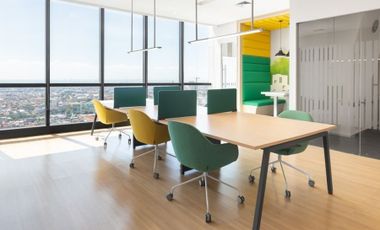 Book a reserved coworking spot or hot desk in Regus Pakuwon Centre