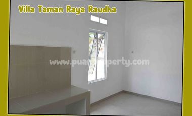 dijual rumah cluster dekat jalan srikandi harga terjangkau