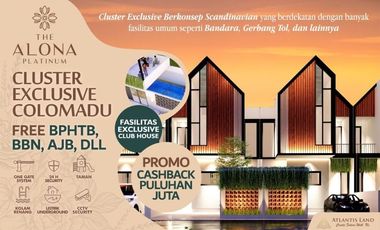 Rumah mewah millenial colomadu dkt hotel alana, free biaya