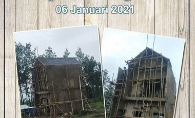 VILLA DEKAT CIPANAS PUNCAK CIANJUR HARGA CUMA 400 JUTAAN