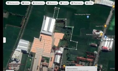 Gudang + Tanah Babat Lamongan Lokasi Strategis Dekat Raya Provinsi