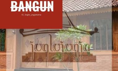 Rumah Joglo Siap Bangun Murah di Merdikorejo, Tempel