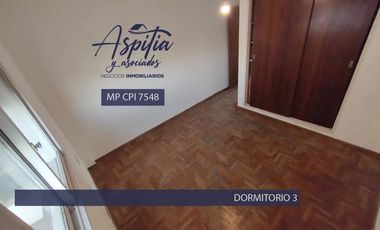 ALQUILER Semipiso 3 dormitorios con doble ingreso y terraza – Centro Córdoba