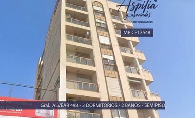 ALQUILER Semipiso 3 dormitorios con doble ingreso y terraza – Centro Córdoba