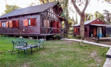 VENTA - COMPLEJO TURÍSTICO  DE 7 CABAÑAS - PISCINA Y PARRILLA - OLIVEROS