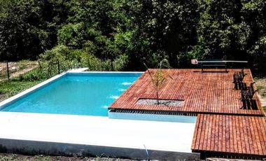 VENTA - COMPLEJO TURÍSTICO  DE 7 CABAÑAS - PISCINA Y PARRILLA - OLIVEROS