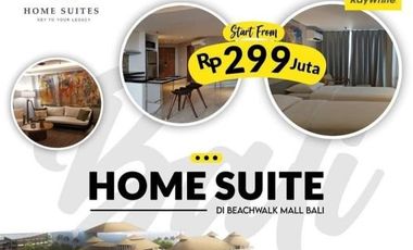 Home Suites Start From 299 Juta Beachwalk Residence Kuta Bali