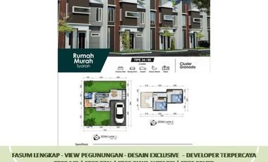 Rumah Murah Dijual Di Malang Tipe 34 View Katu